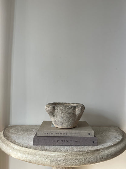 19th Century French Marble Mortar
