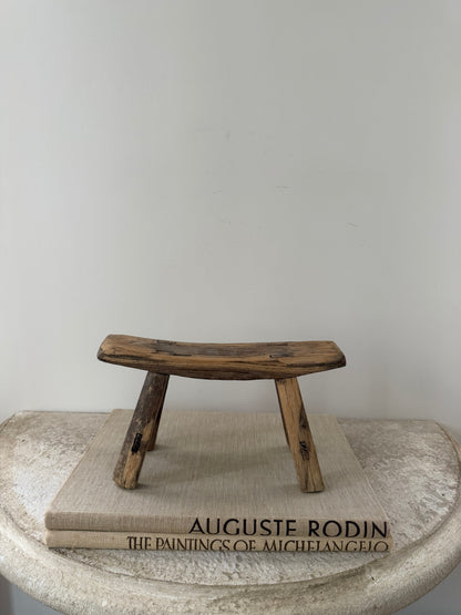 Tiny Elm Stool I