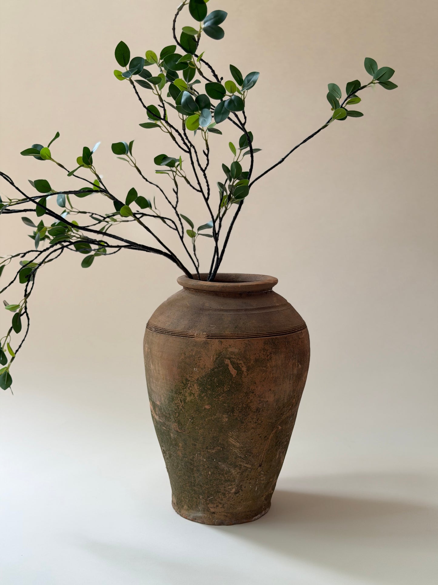 Terracotta Moss Vessel