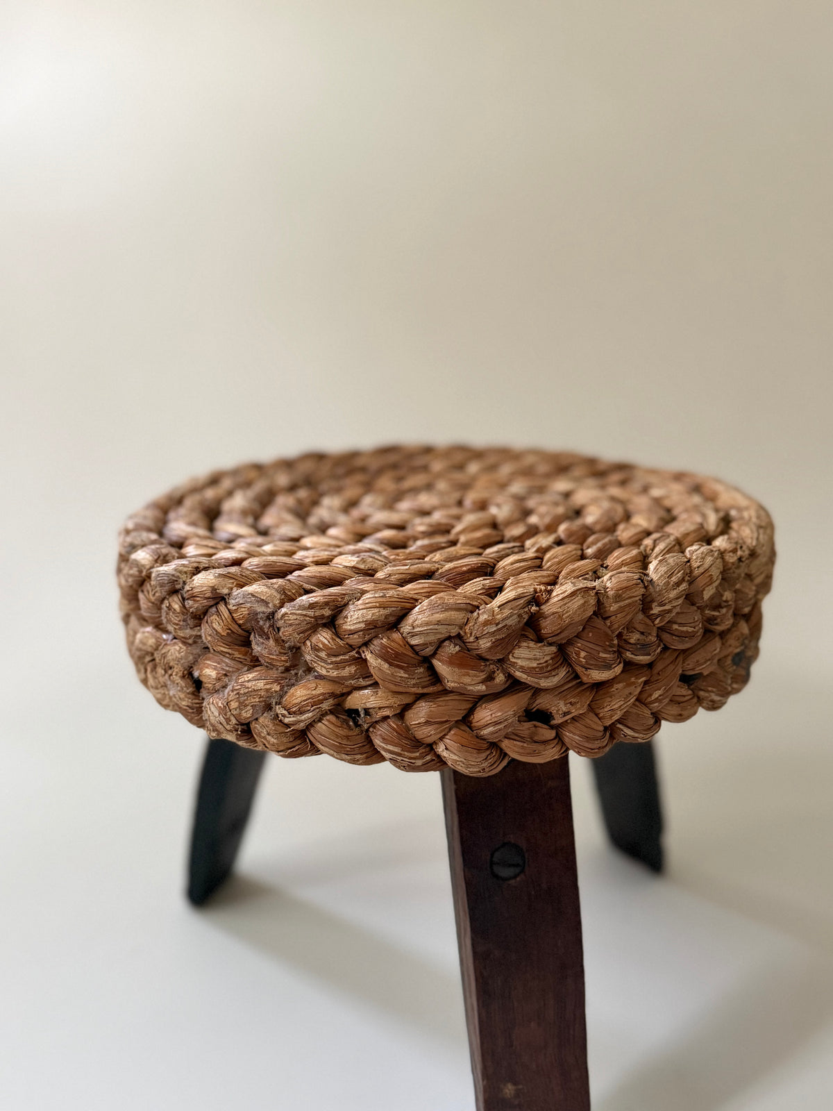 Rare Audoux Minet Stool