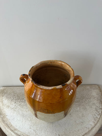 Antique French Confit Pot