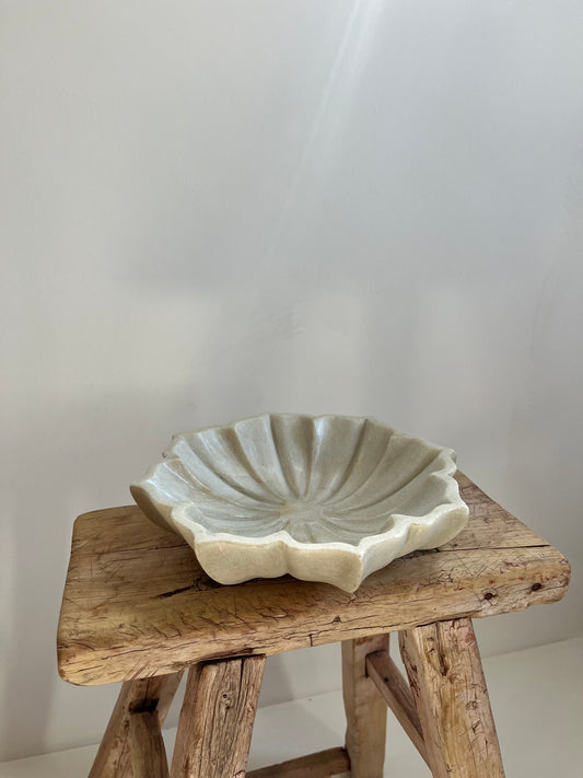 Marble Lotus Dish
