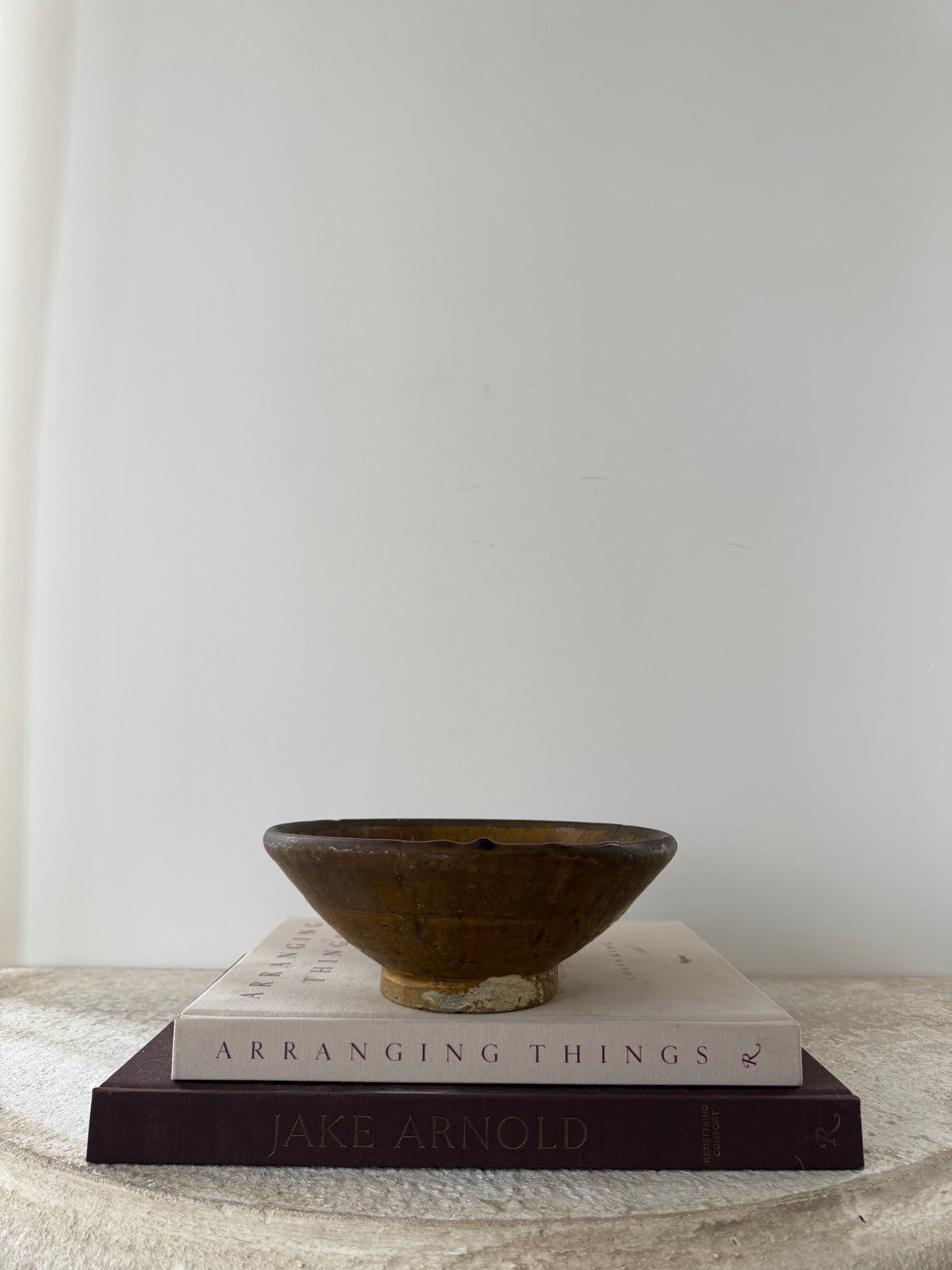 Small Mustard Tamegroute Bowl I