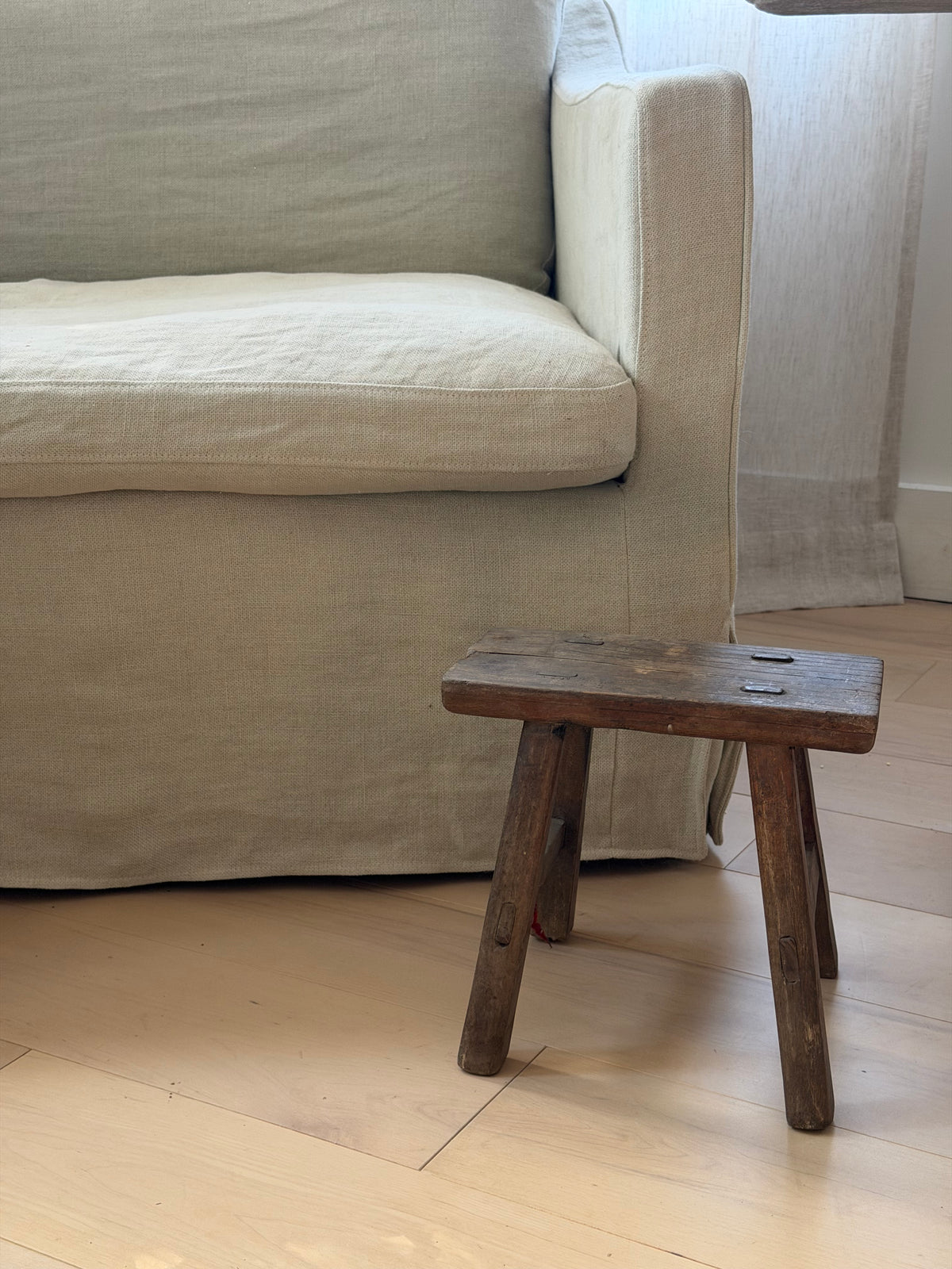 Mini Elm Stool