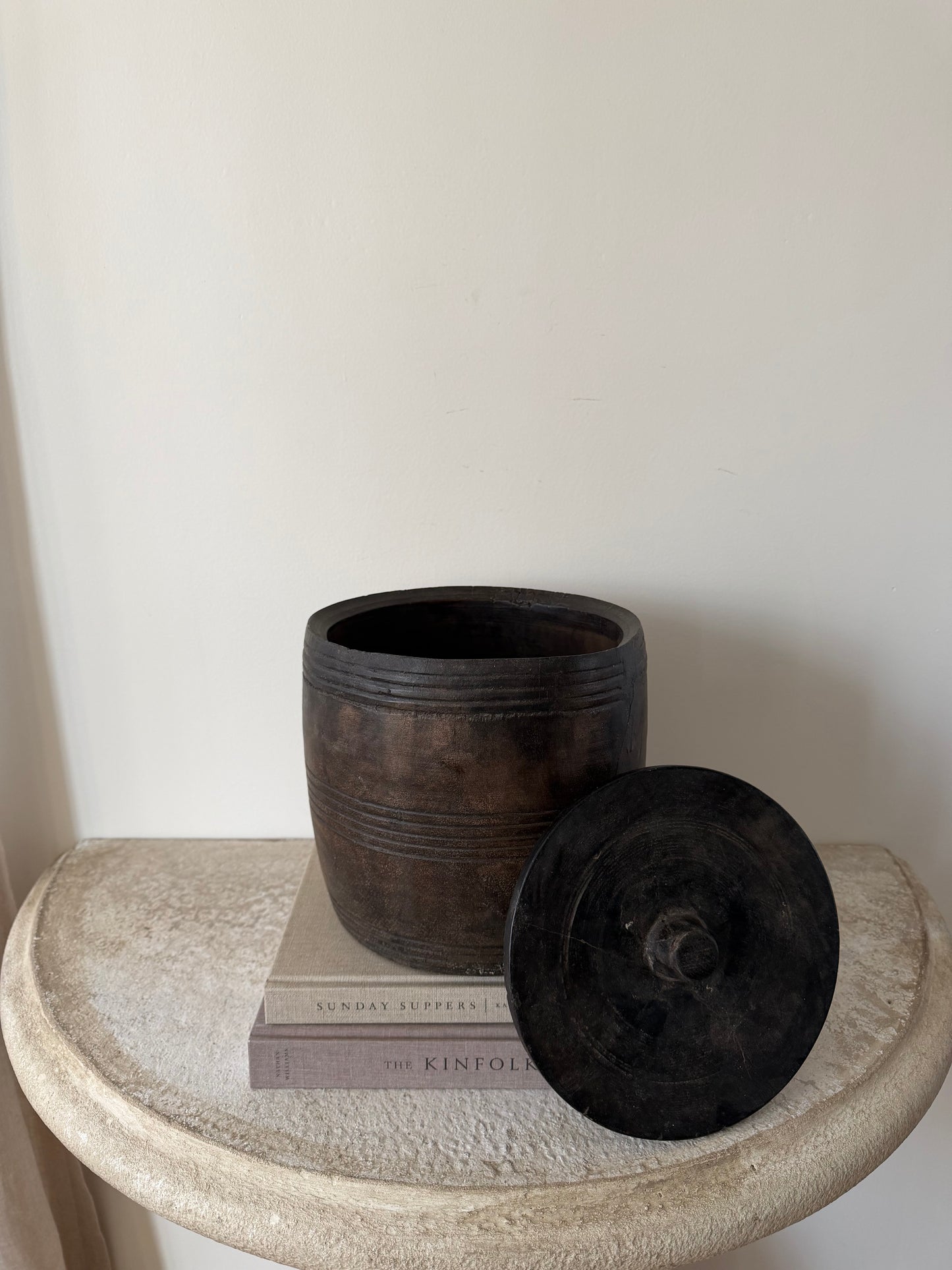 Antique Spice Pot VI