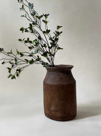 Found Wood Vessel