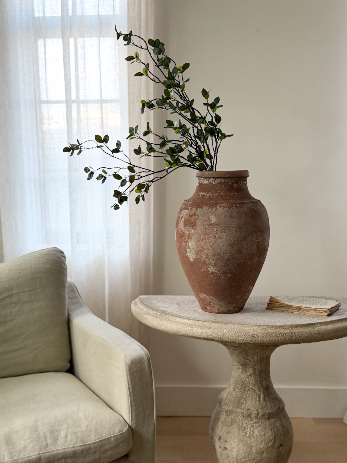 Belted Terracotta Vessel