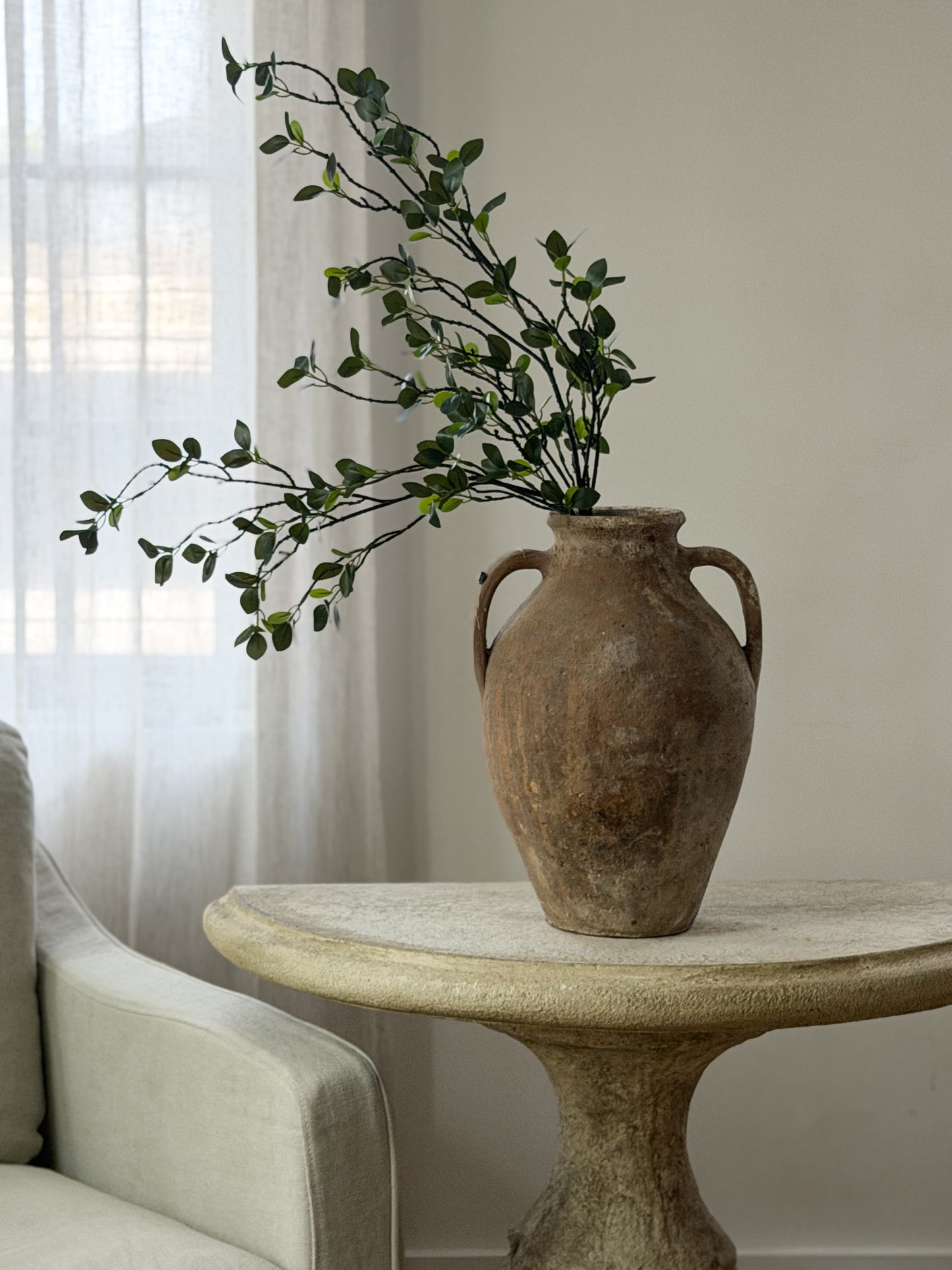 Terracotta 2 Handled Vessel - II