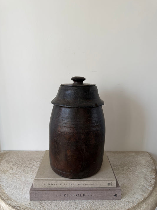 Antique Spice Pot X
