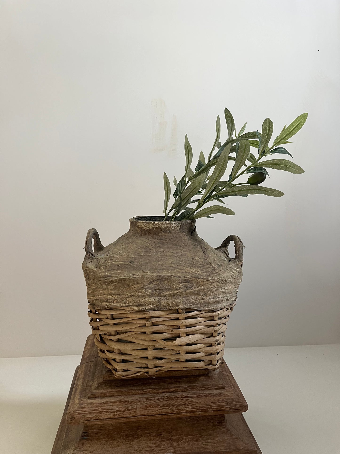 Vintage Rice Wine Basket