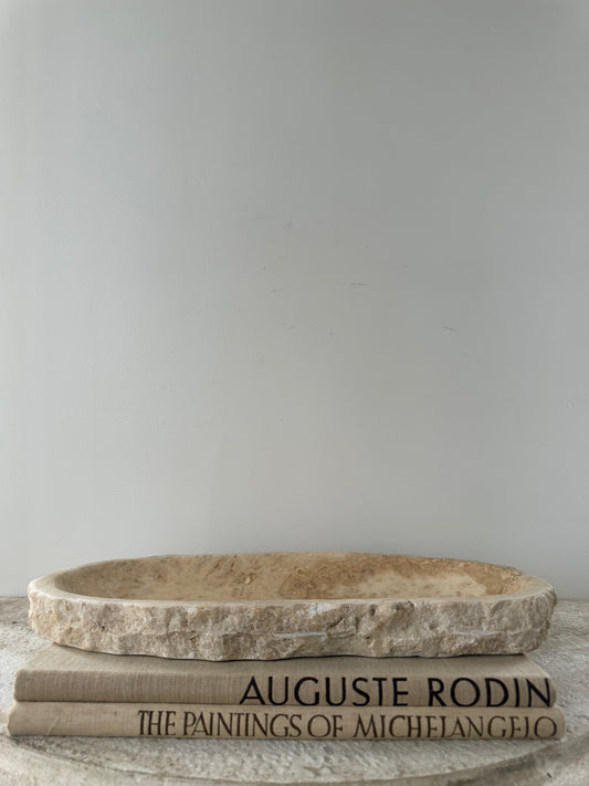 Raw Edge Onyx Tray III