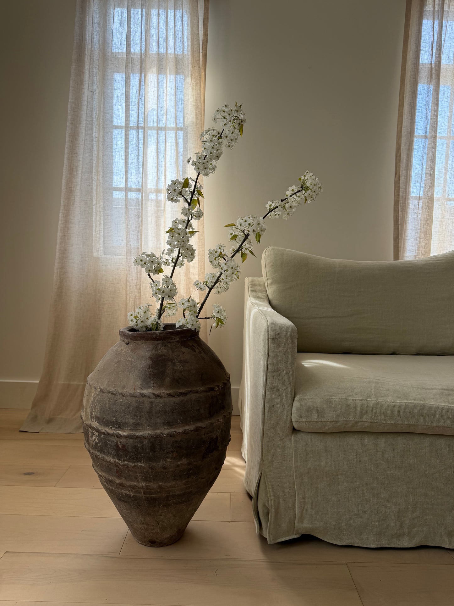 Belted Olive Pot II