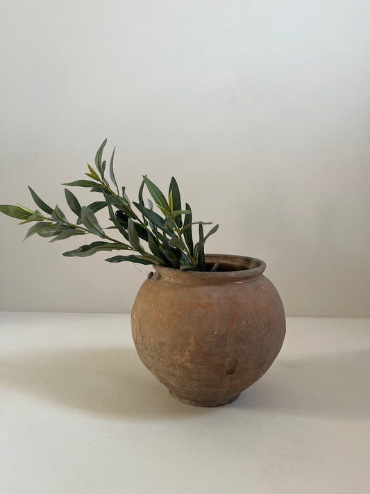 Vintage Turkish Planter Pot, Small