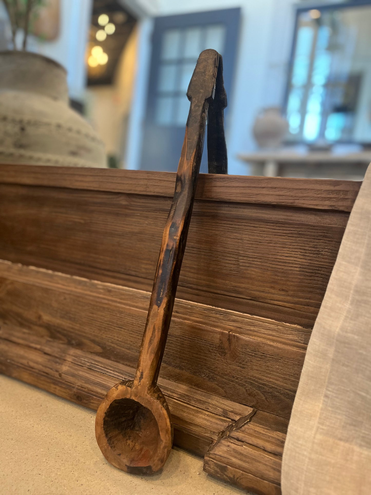 Antique serving spoon No.2