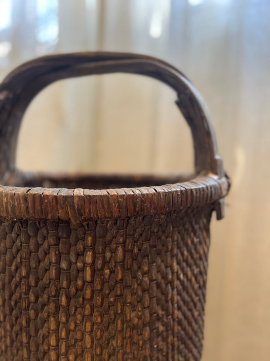 Tall handled basket