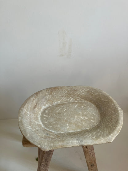 Antique Marble Kharal, Large