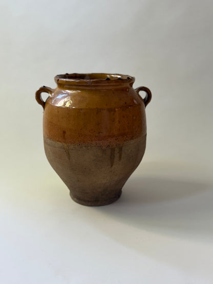 Large Antique Confit Pot - I