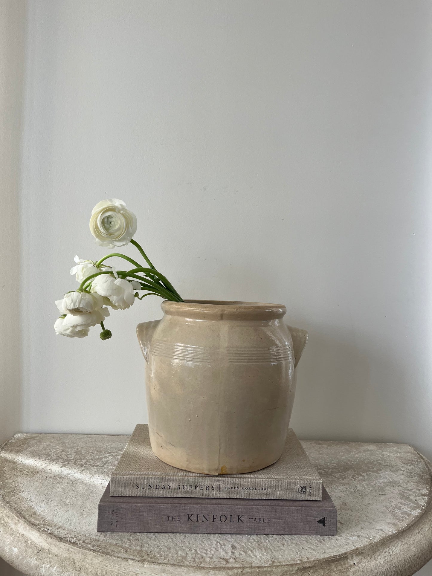 Cream Confit Pot