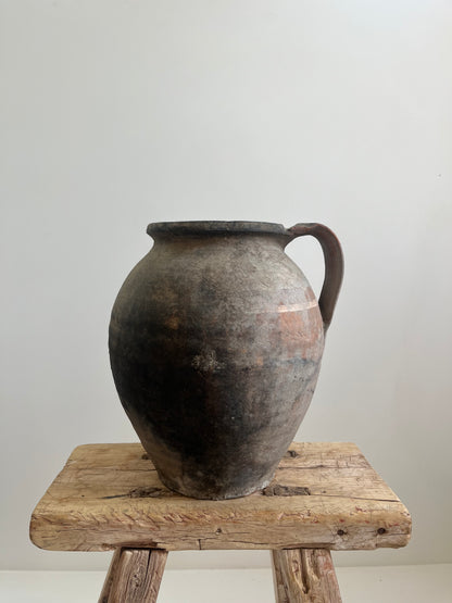 Antique Hungarian Patina Pot No. 001