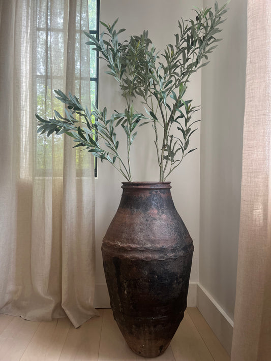 Vintage Olive Jar, Large No. 003