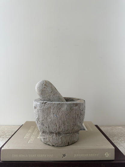 Stone Mortar & Pestle III