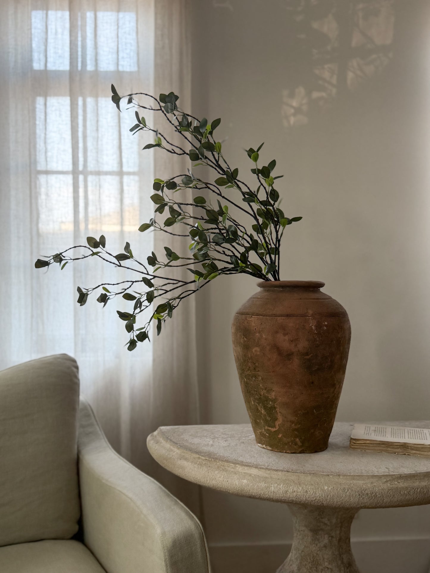 Terracotta Moss Vessel