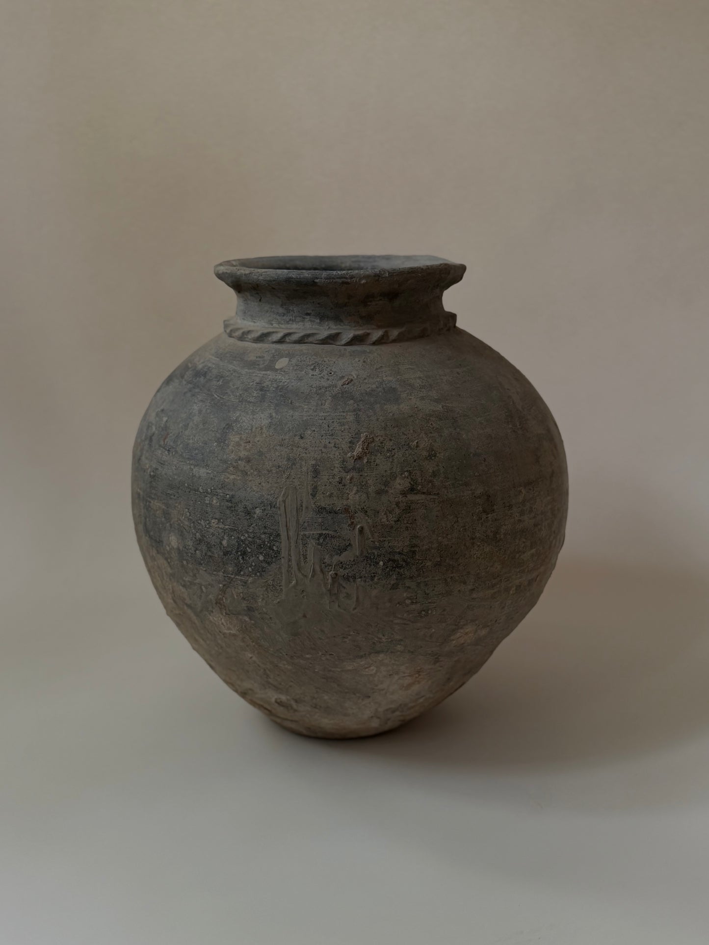 Black Clay Water Pot - Large