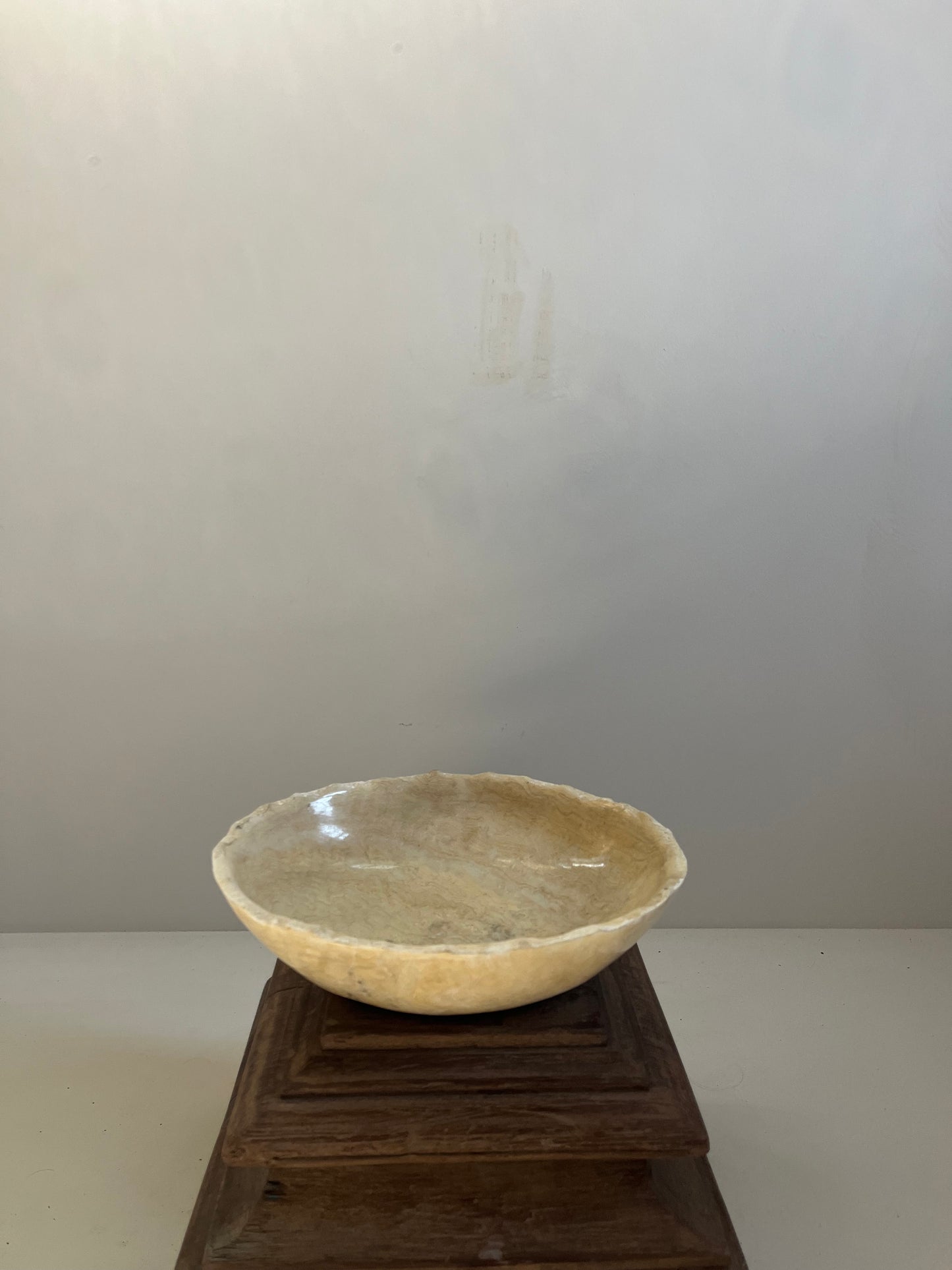 Raw Edge Onyx Bowl