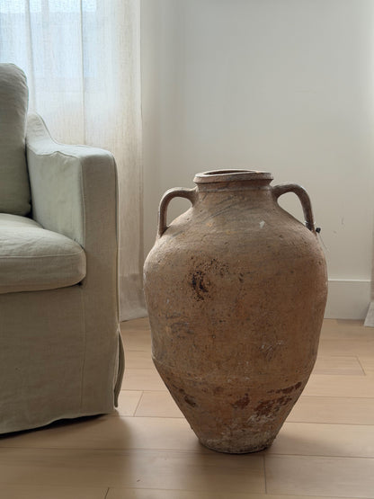Terracotta XL 2 Handle Pot - I
