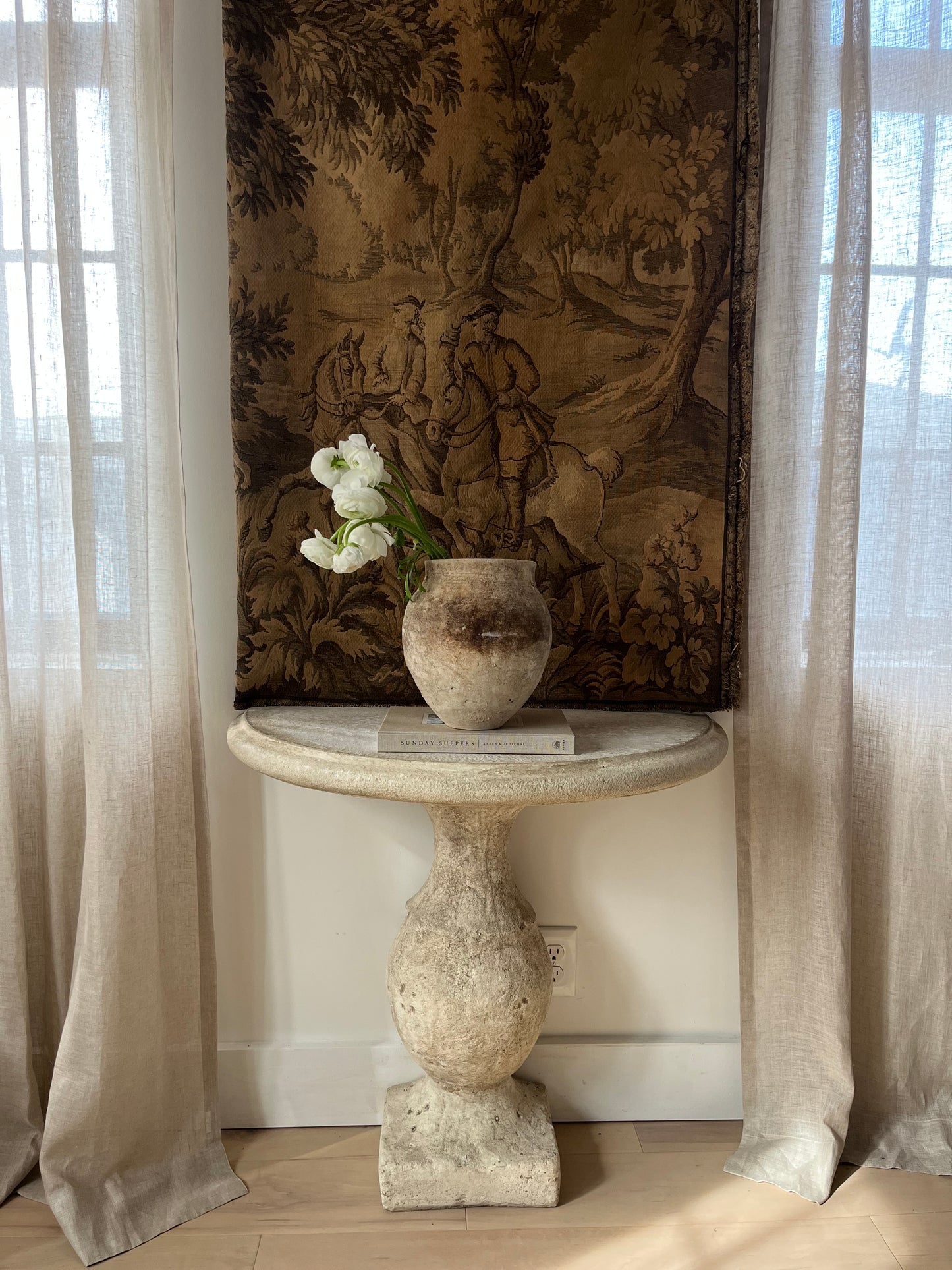 Antique Spanish Pot I