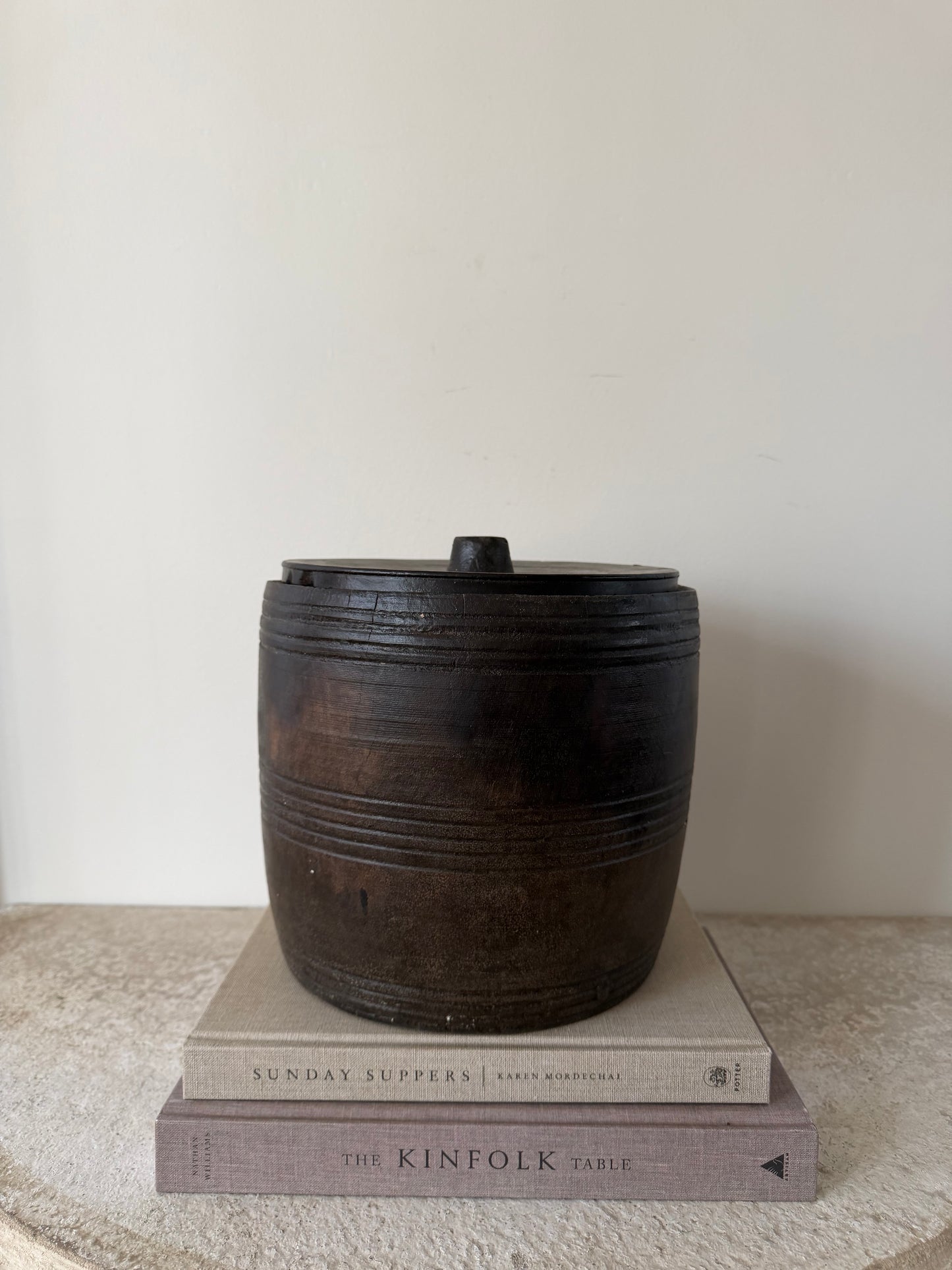Antique Spice Pot VI