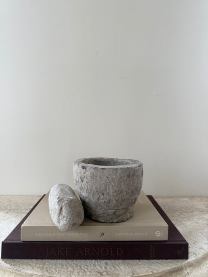 Stone Mortar & Pestle III