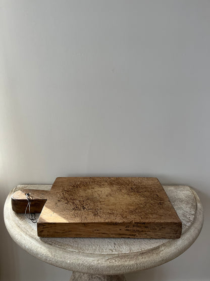 Large Antique French Oak Cutting Board