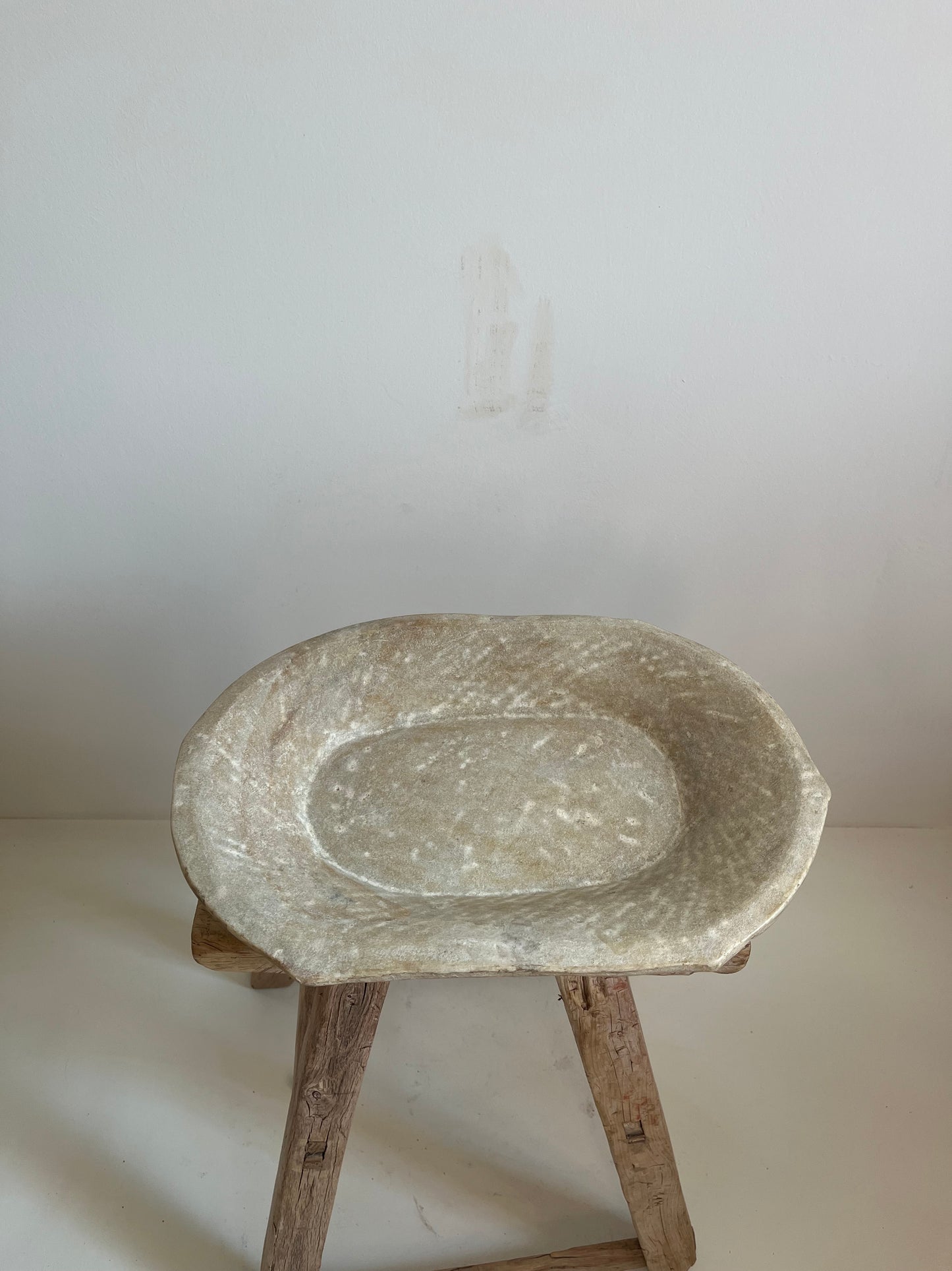 Antique Marble Kharal, Large