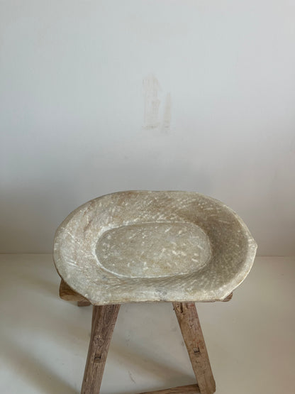 Antique Marble Kharal, Large