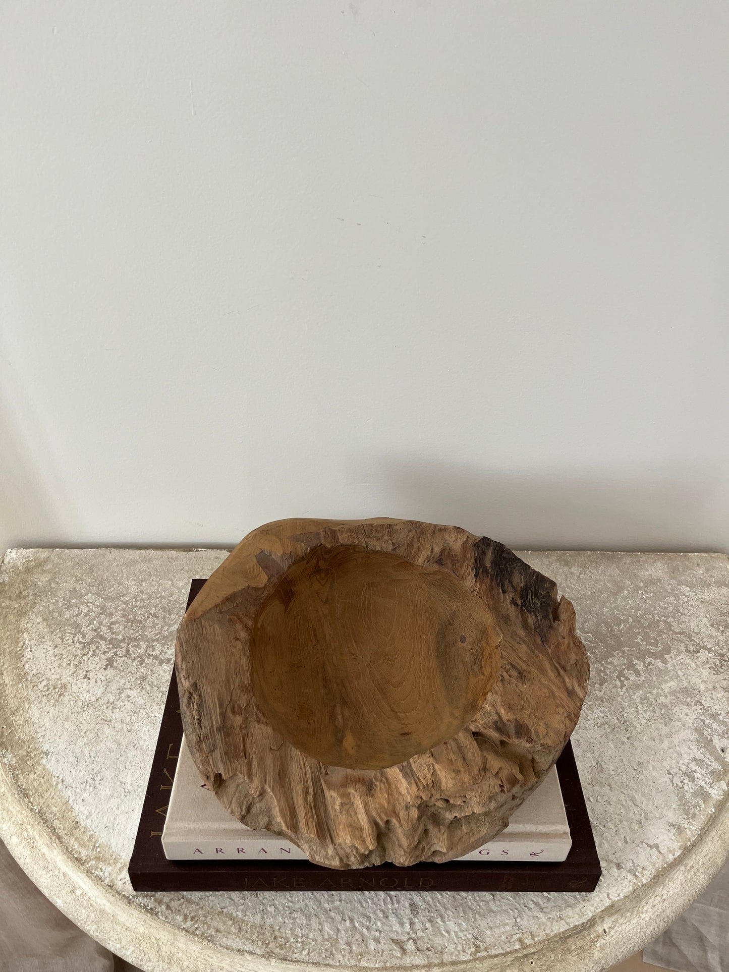 Indonesian Teak Bowl