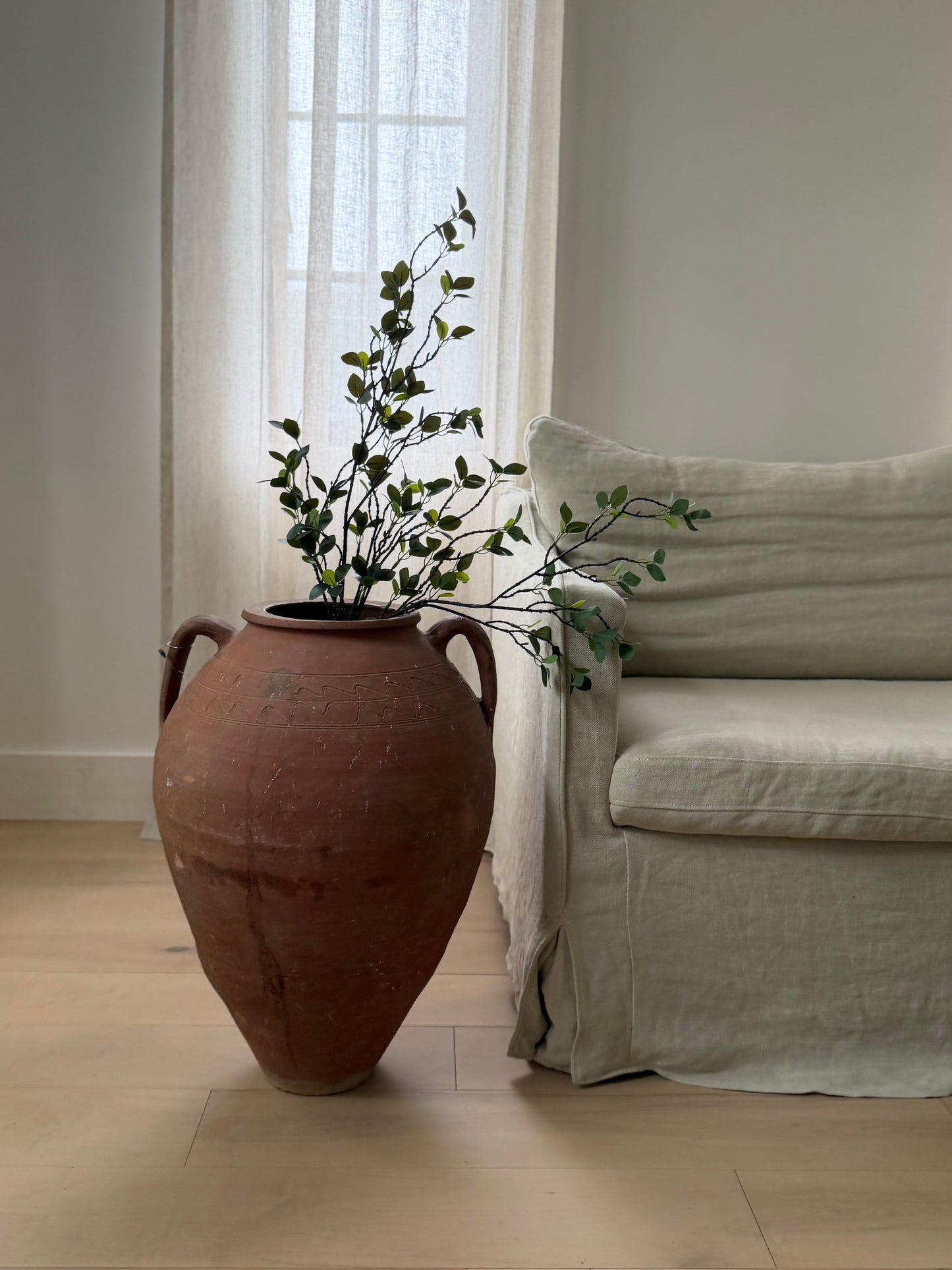 Terracotta 2 Handle Pot - IV