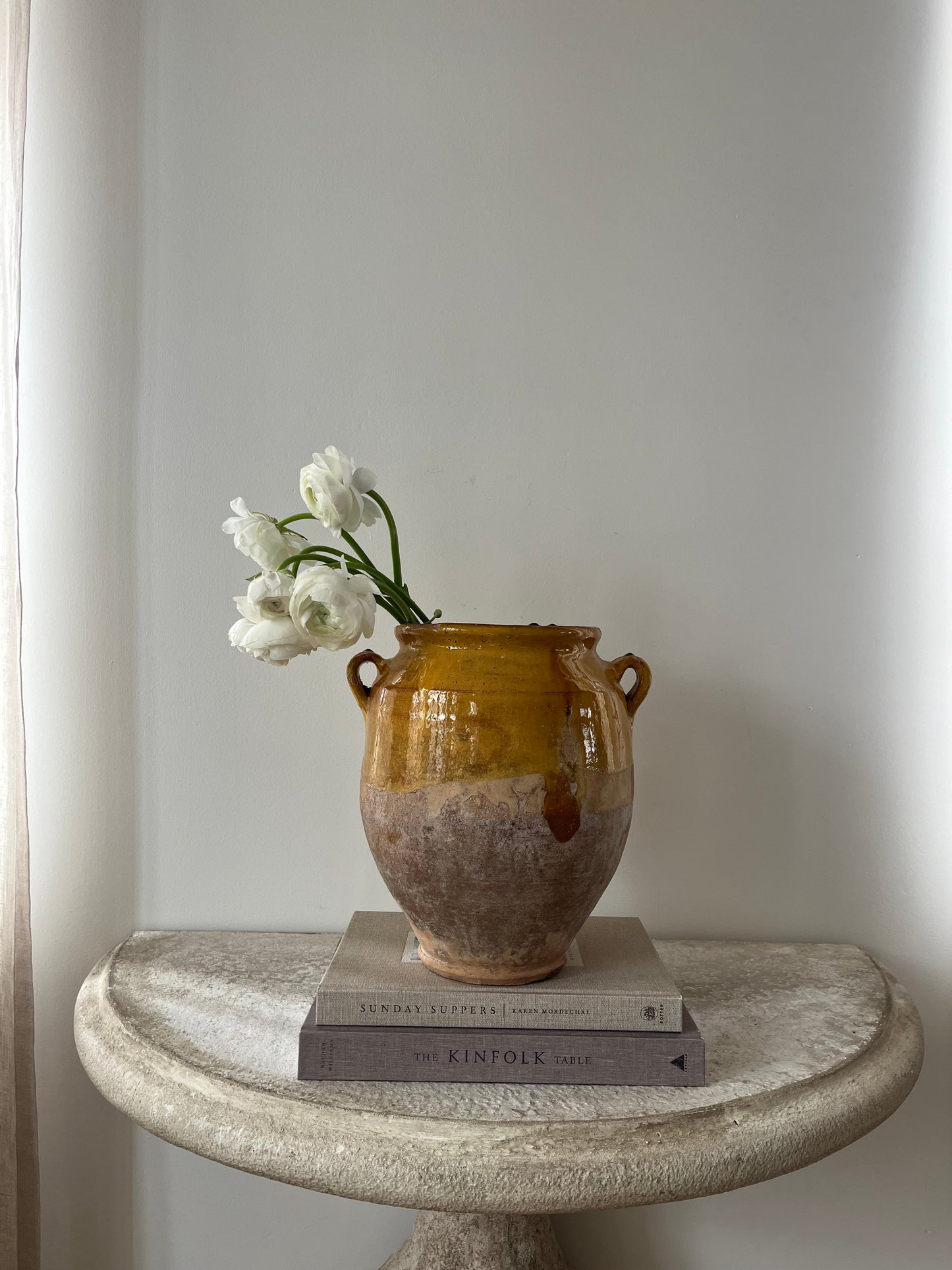 Medium Antique Confit Pot I