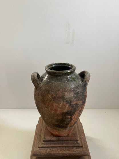 Rare Looped Handle Konya Pot