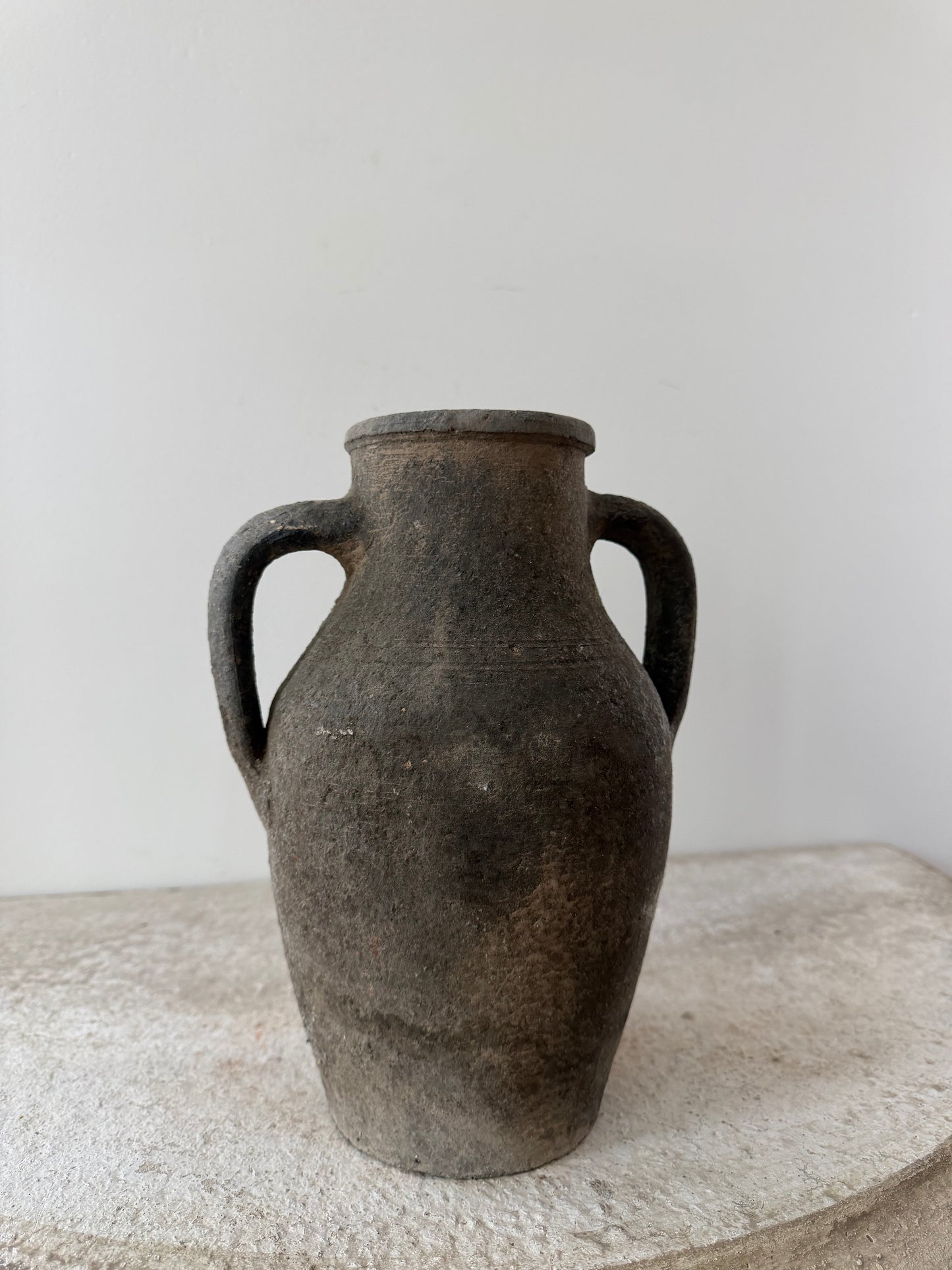 Small Double Handled Vessel - Earthen Patina