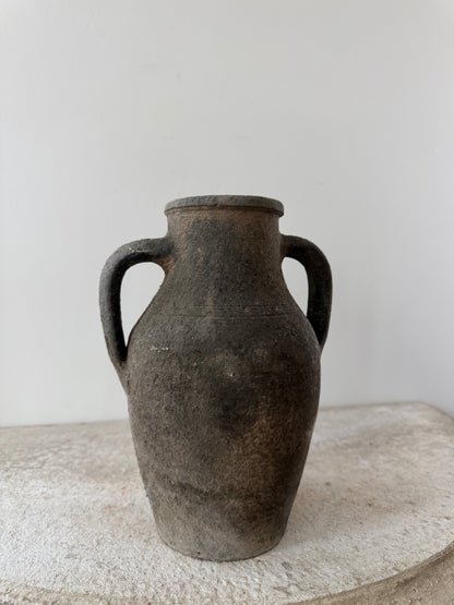 Small Double Handled Vessel - Earthen Patina