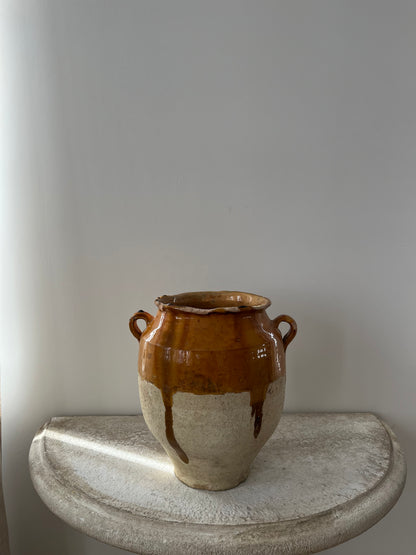 Antique French Confit Pot