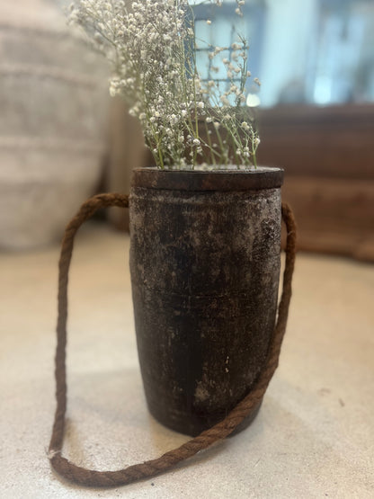 Antique water bucket