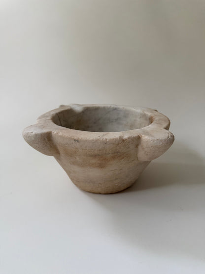 Large French Marble Mortar