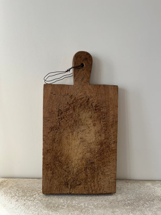 Large Antique French Oak Cutting Board