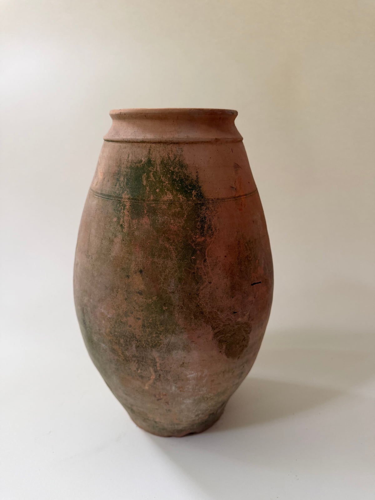 Terracotta Moss Vessel - II