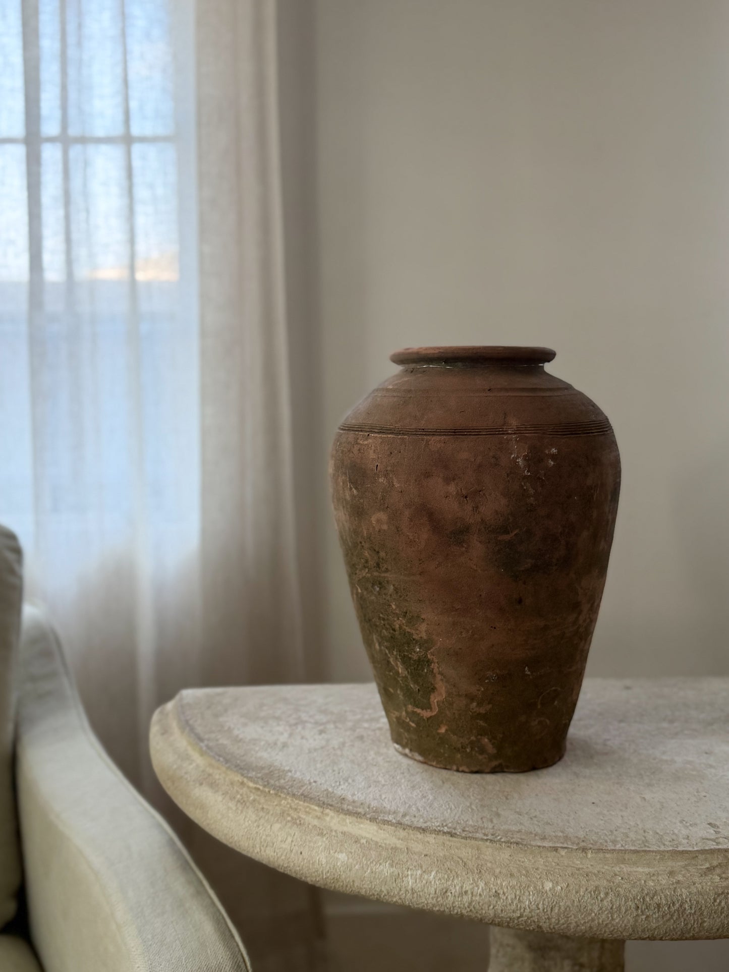 Terracotta Moss Vessel