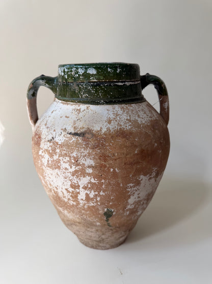 Konya Pot - Beyaz Patina
