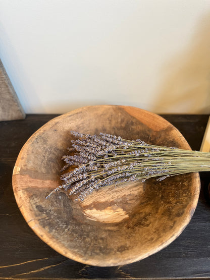 Vintage wooden bowl