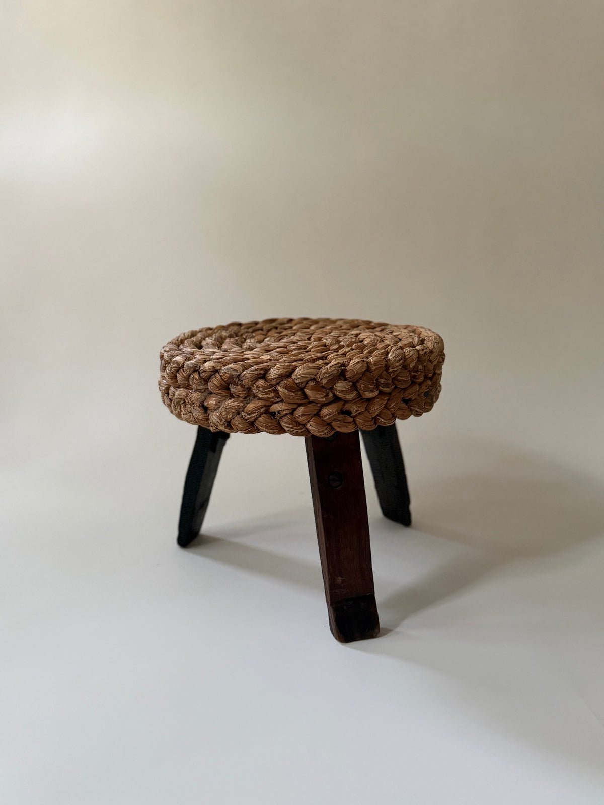 Rare Audoux Minet Stool
